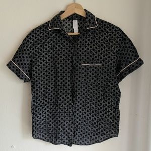 Stars Above short sleeve button up